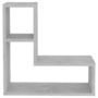 Voir la diapositive 5 : VIDAXL Etageres murales 2 pcs gris beton 50x15x50 cm bois d'ingenierie