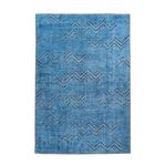 Paris Prix Tapis Tissé à Poils Courts  Antique  Bleu. Coloris disponibles : Bleu