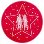Voir la diapositive 1 : ATMOSPHERA Tapis microfibre Girls - Diam. 70 cm.
