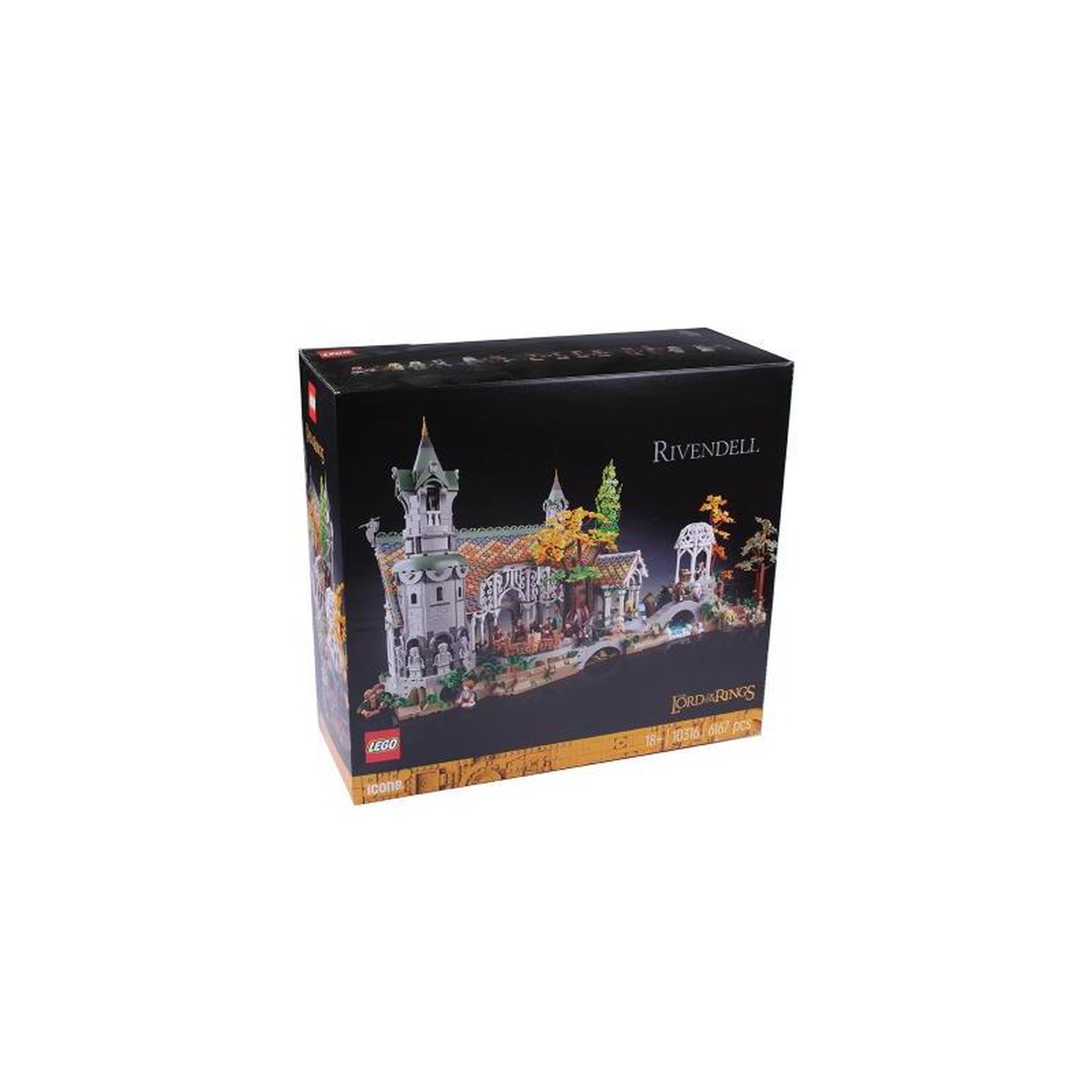 Voir la diapositive 1 : LEGO LEGO Icons Herr der Ringe Bruchtal (10316 )