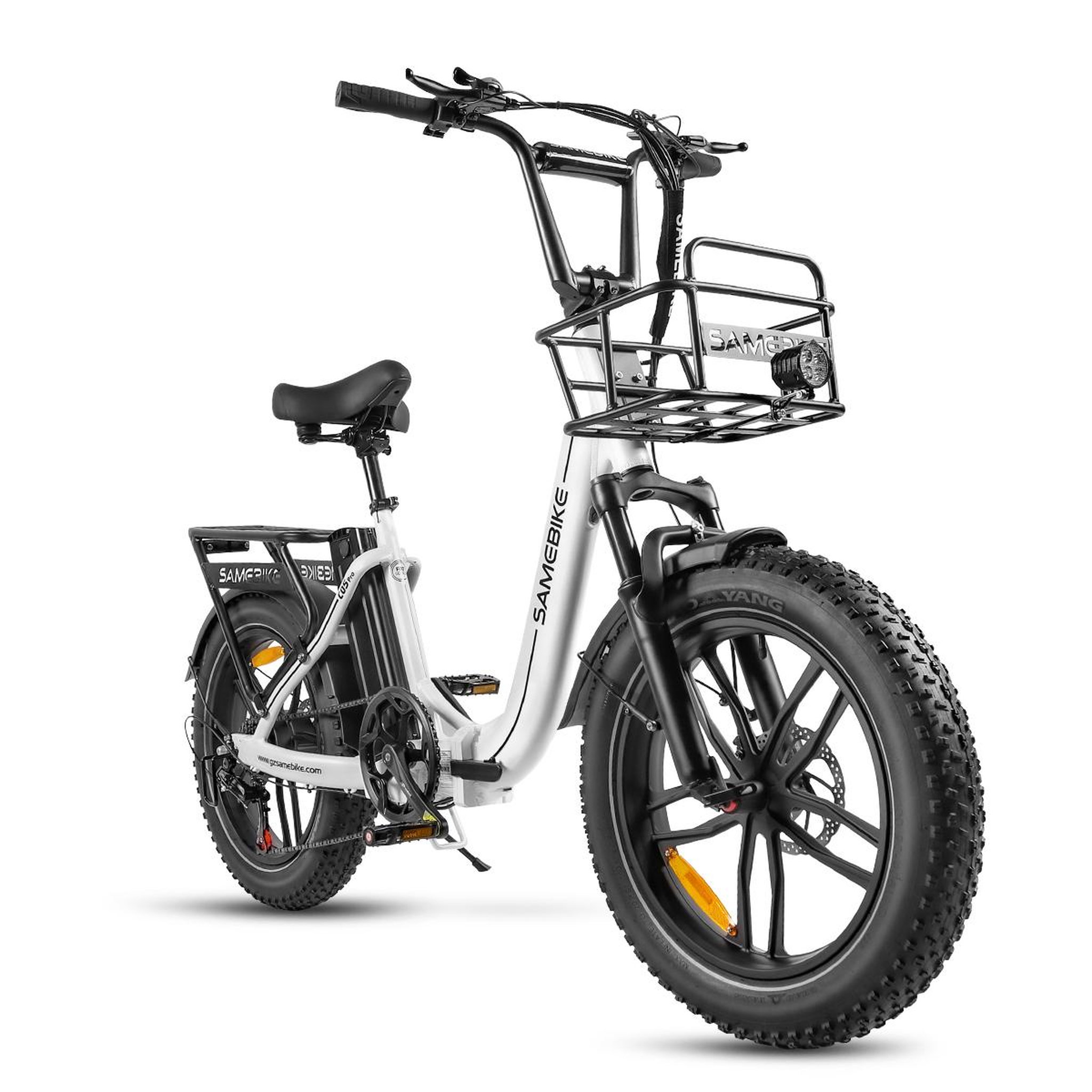 Voir la diapositive 2 : SAMEBIKE Vélo électrique pliable SAMEBIKE C05 Pro, 250 W