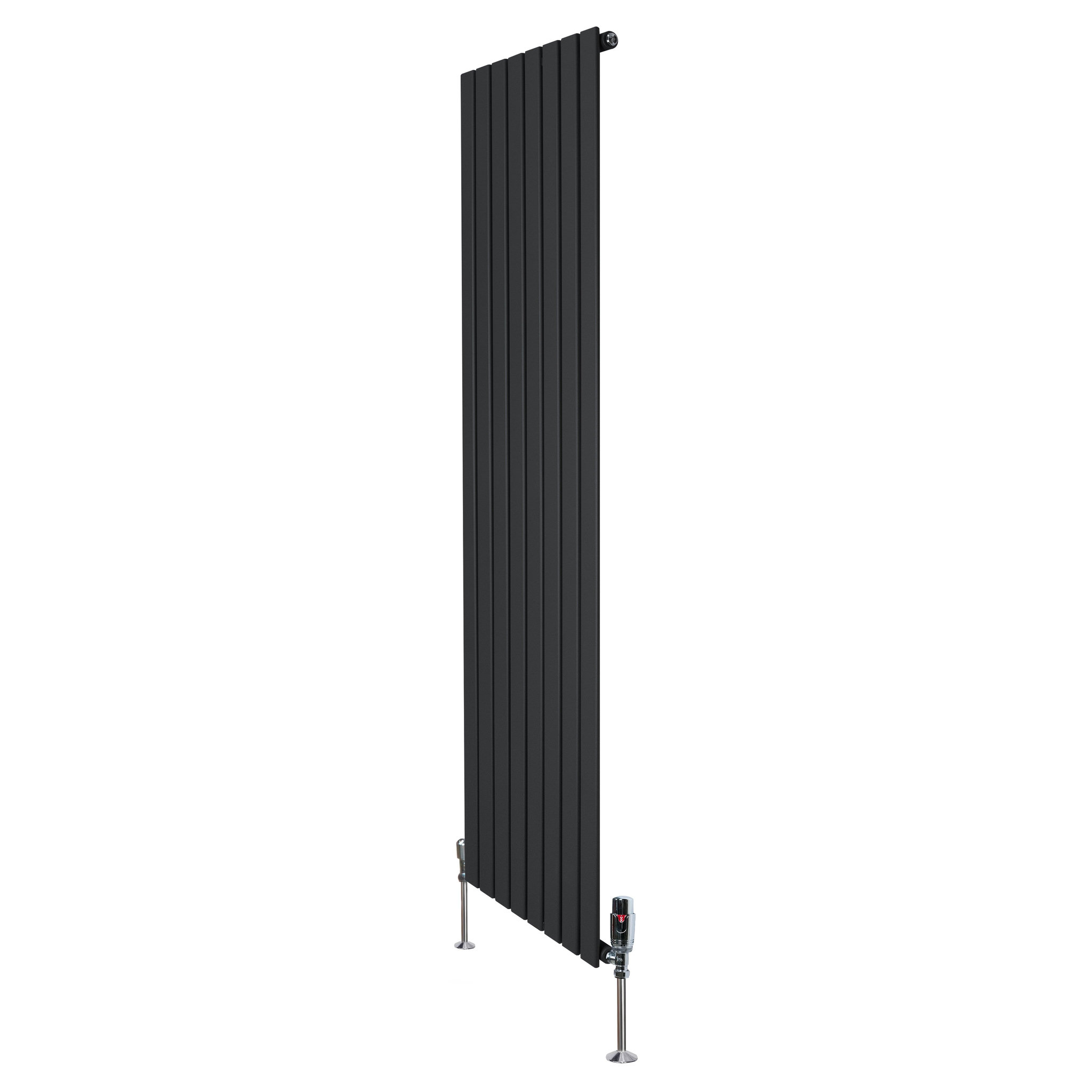Voir la diapositive 2 : MONSTERSHOP Radiateur plat à 1 panneau & vannes - 1800 x 560 mm