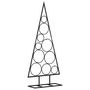 Voir la diapositive 2 : VIDAXL Arbre de Noël en metal pour decoration noir 90 cm
