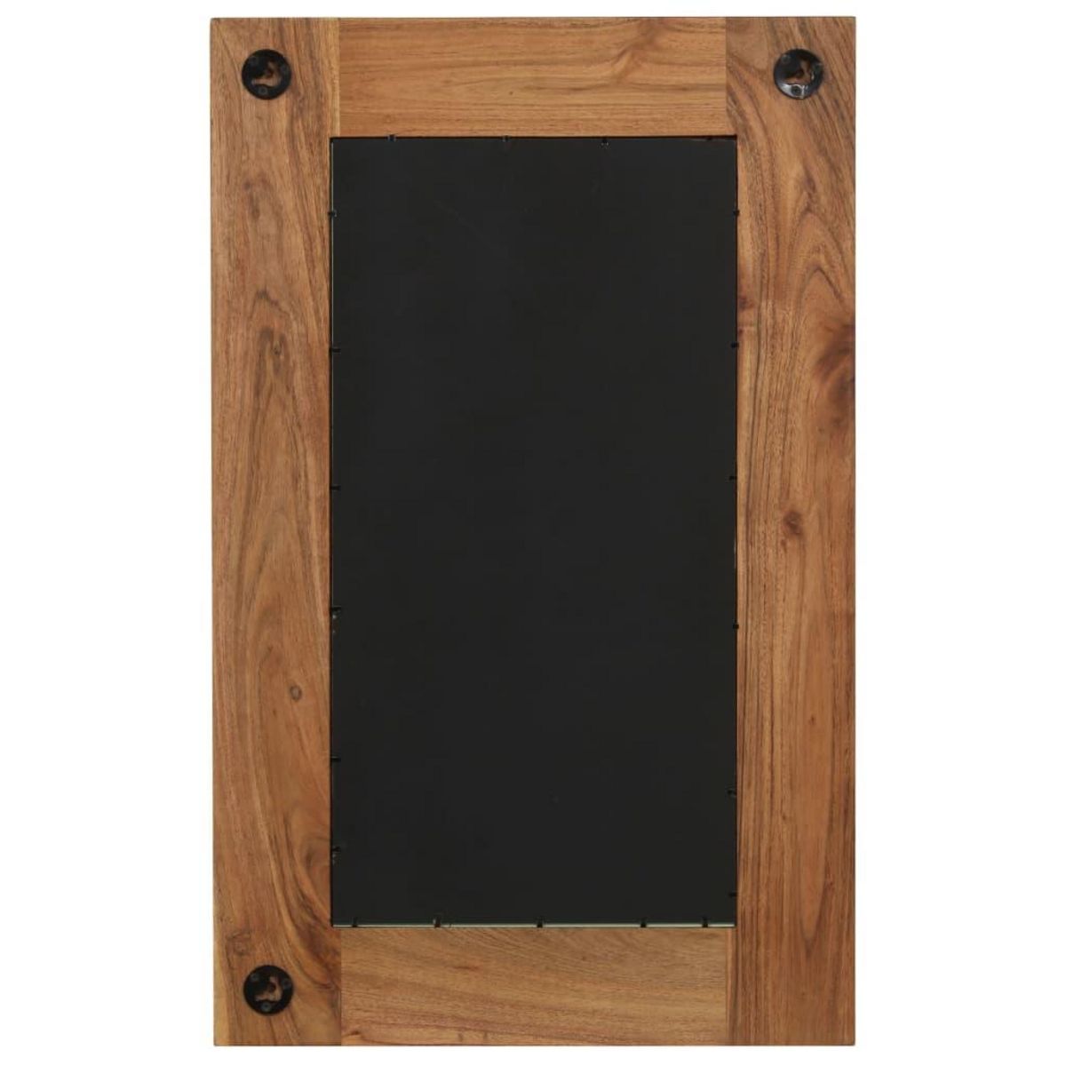 VIDAXL Miroir Bois d'acacia massif 50 x 80 cm