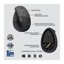 Voir la diapositive 6 : Logitech Souris Sans Fil - LOGITECH - LIFT for Business - Ergonomique Verticale - Bluetooth - Clics Silencieux - USB Logi Bolt - Graphite