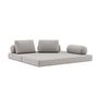 Voir la diapositive 6 : LISA DESIGN Lonny - canapé 3 places convertible en velours côtelé