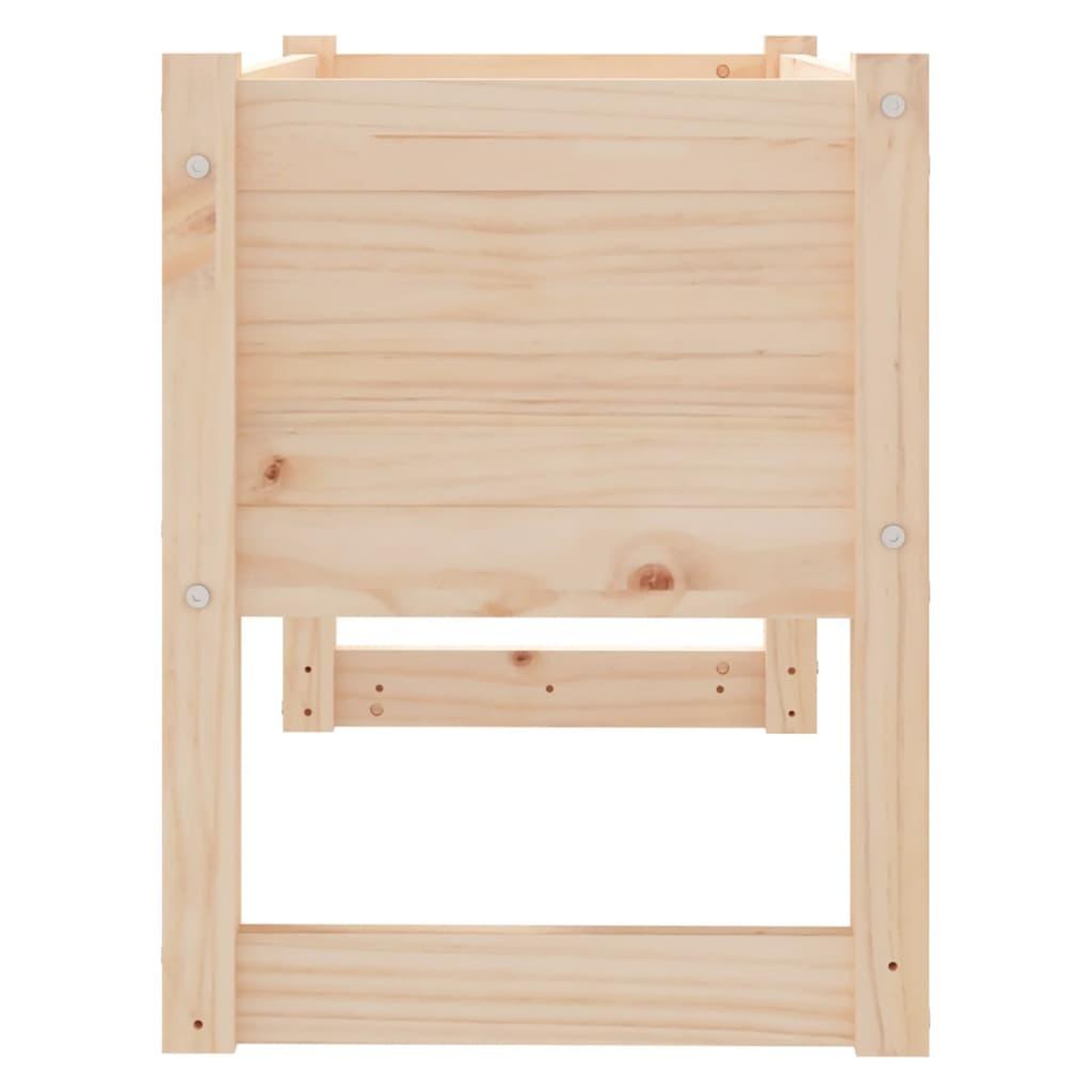 Voir la diapositive 5 : VIDAXL Jardiniere 78x40x52 cm Bois massif de pin