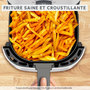 Voir la diapositive 4 : MOULINEX Friteuse sans huile easy fry essential nube EZ130A20