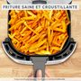 Voir la diapositive 4 : MOULINEX Friteuse sans huile easy fry essential nube EZ130A20