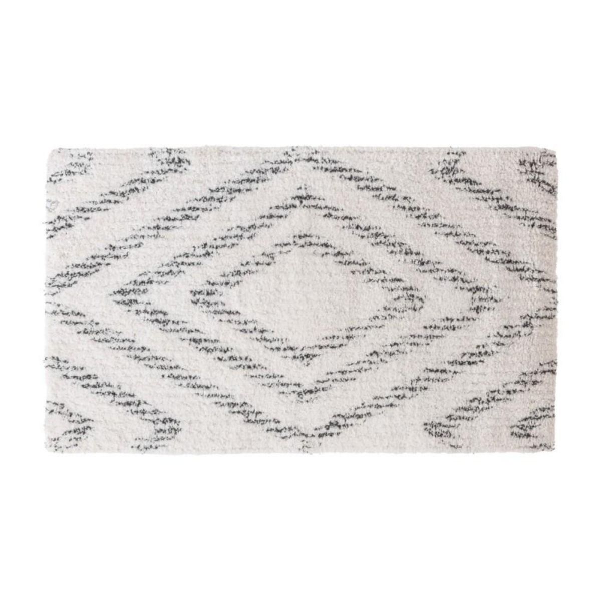 ATMOSPHERA Tapis de salle de bain en coton 40x70cm Pointillés