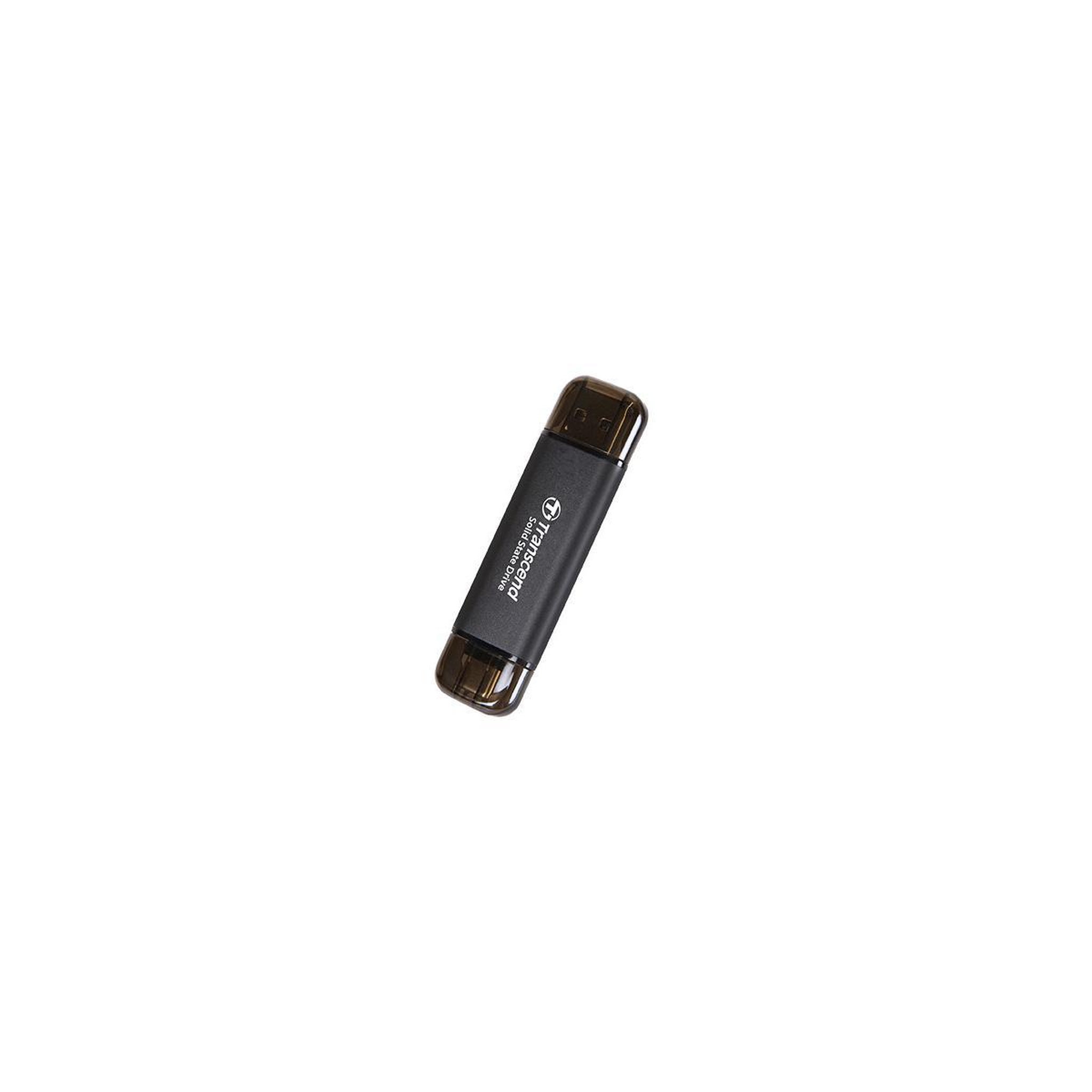 Voir la diapositive 3 : Transcend SSD externe Transcend ESD310C 512 Go USB 3.2 Gen 2x1