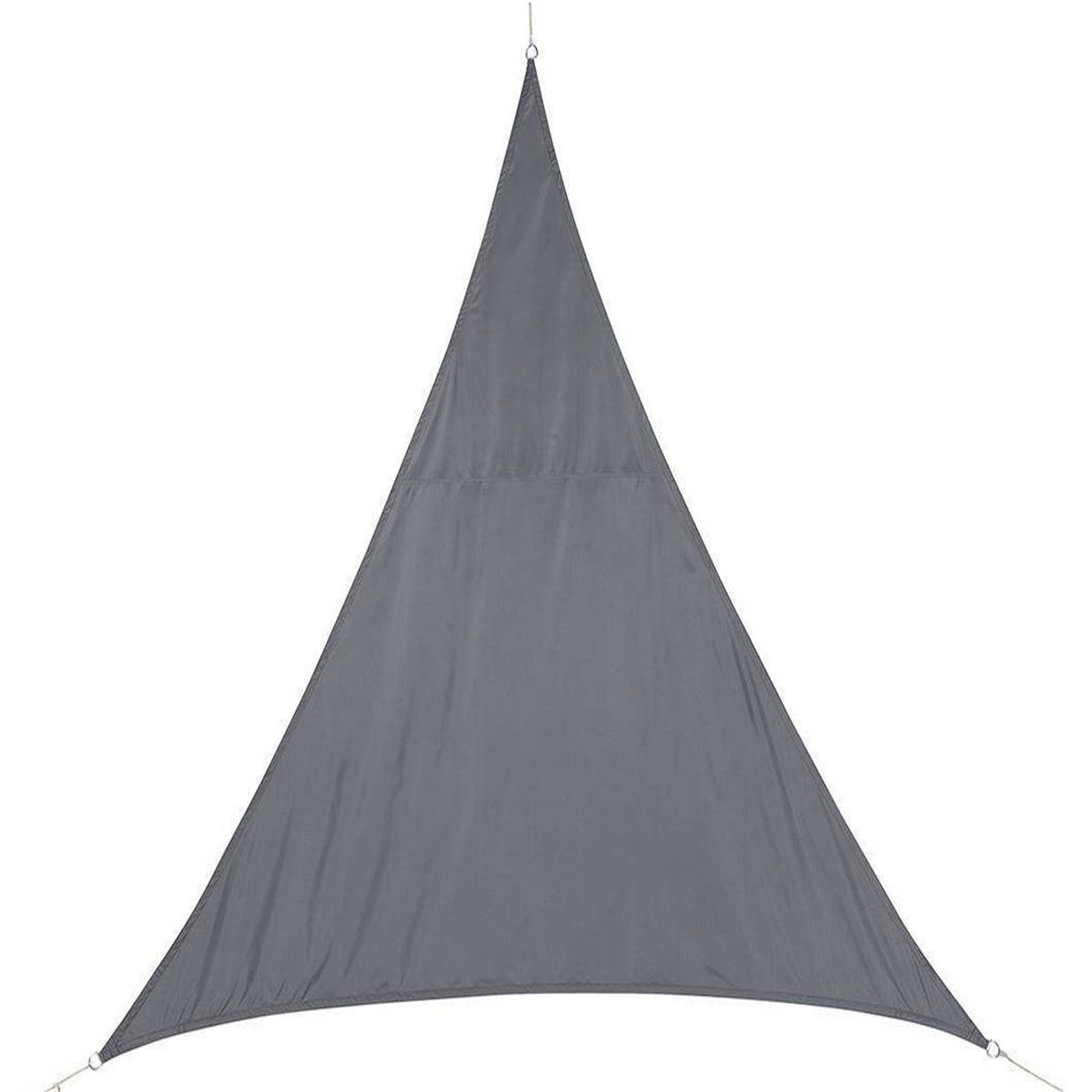 HESPERIDE Voile d'ombrage triangulaire 2 x 2 x 2 m Curacao - Gris - Hespéride