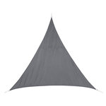 HESPERIDE Voile d'ombrage triangulaire 2 x 2 x 2 m Curacao - Gris - Hespéride