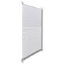 VIDAXL Store plisse 50x125 cm Blanc