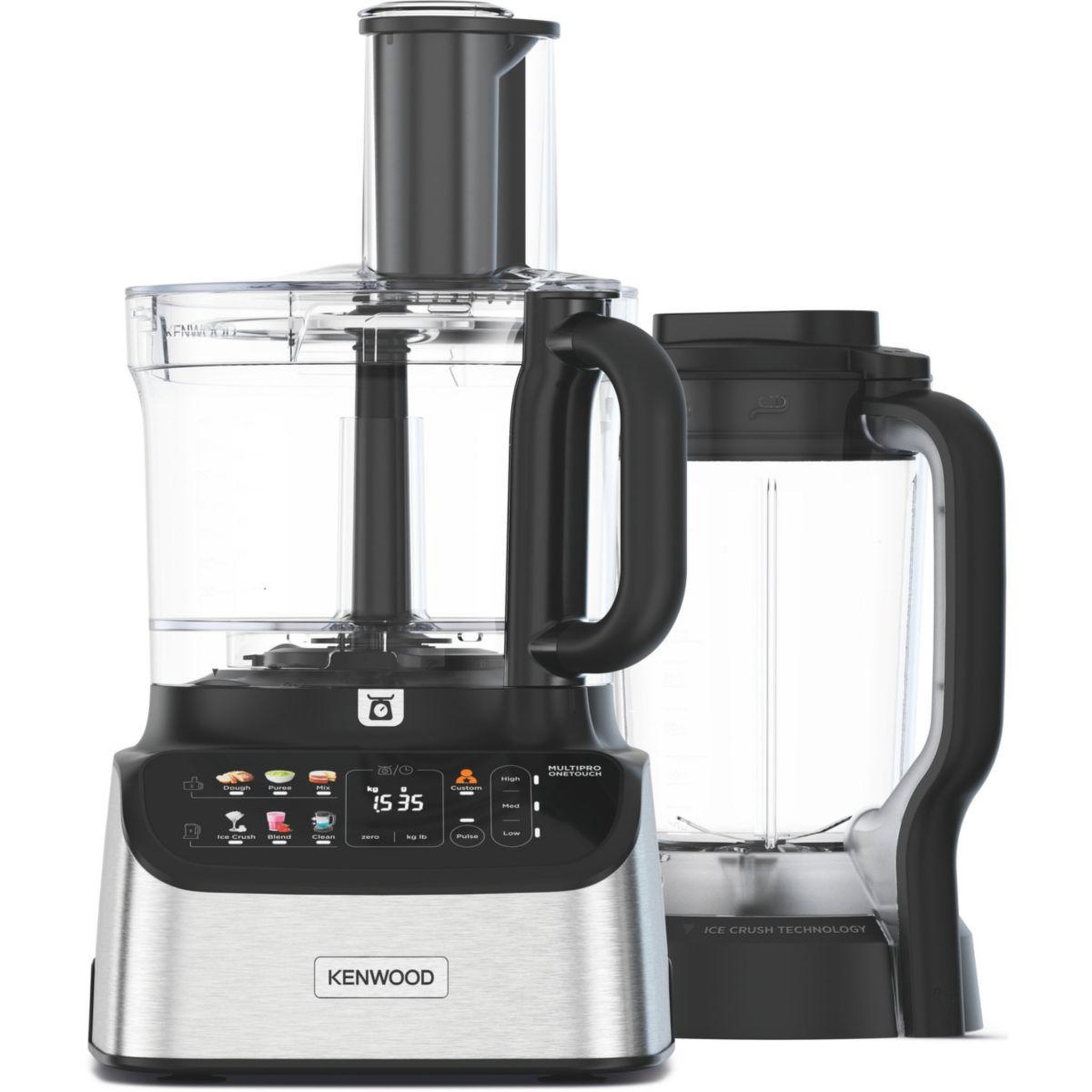Voir la diapositive 4 : KENWOOD Robot multifonction multipro onetouch fdm73.480ss + blender