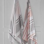 Sensei Maison Fouta peshtemal 100x180 cm FRENCH RIVIERA corail. Coloris disponibles : Rose