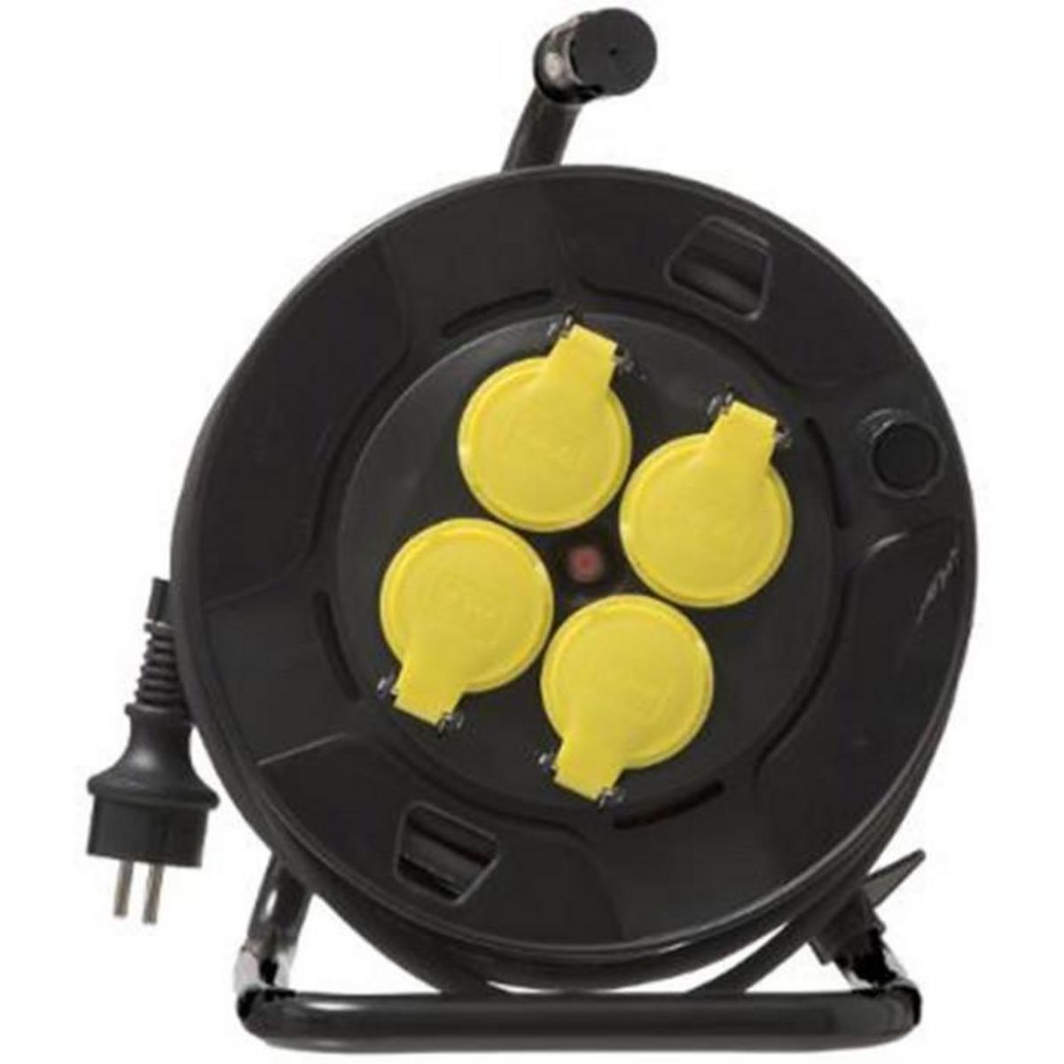 Paris Prix Rallonge Électrique Extérieure  Enrouleur  31cm Noir