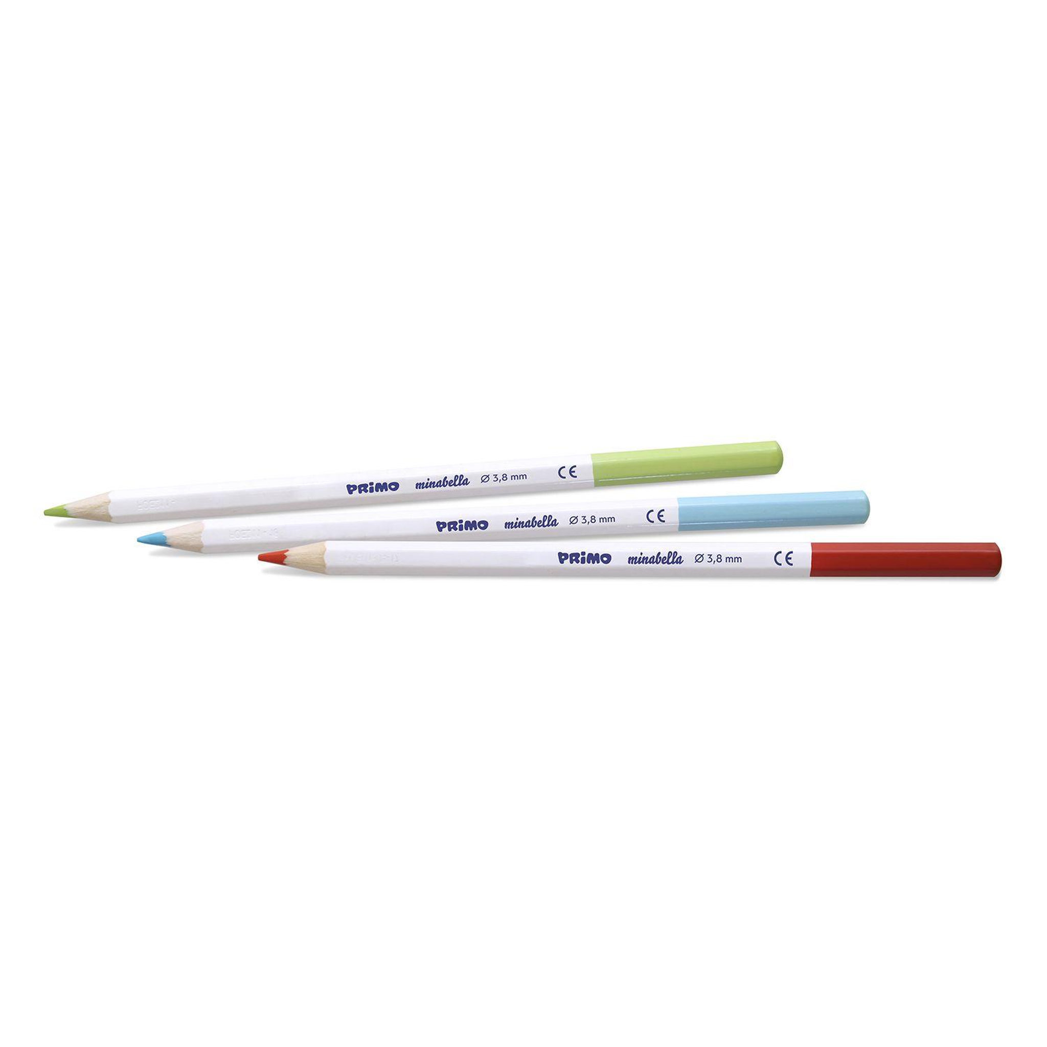 Voir la diapositive 3 : PRIMO 36 crayons de couleur minabella