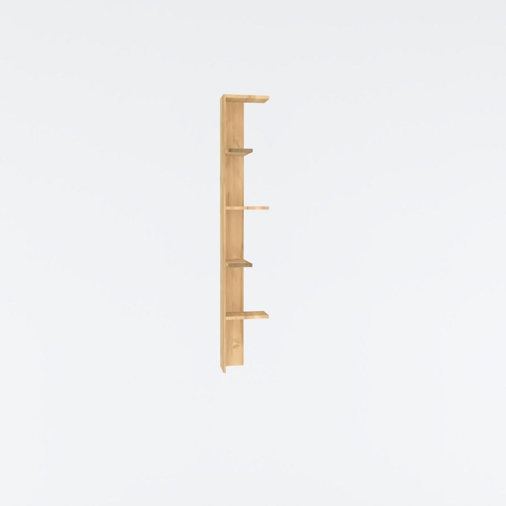 Voir la diapositive 4 : Habitat et Jardin Bibliothèque en bois  Bled  - 40 x 21 x 160 cm - Beige