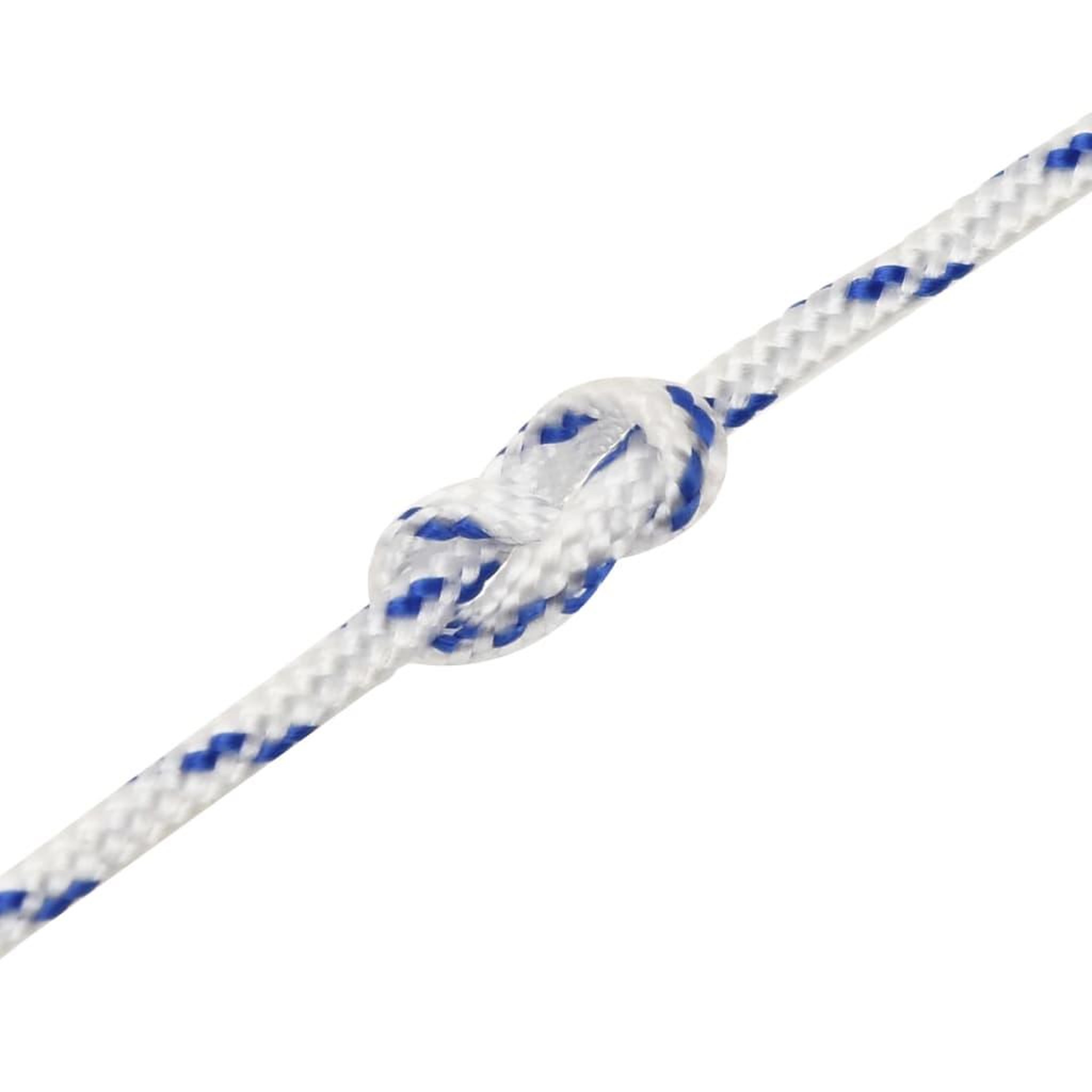 Voir la diapositive 5 : VIDAXL Corde de bateau Blanc 2 mm 100 m Polypropylene