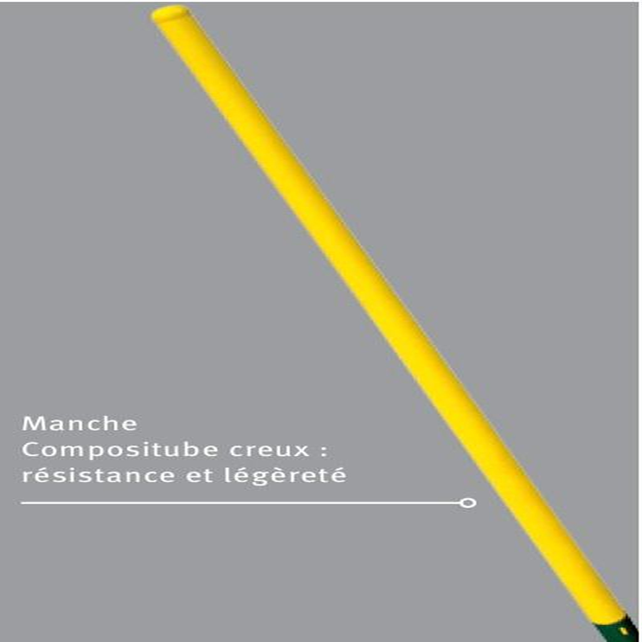 Leborgne Manche de rechange Compositube droit - 135 cm
