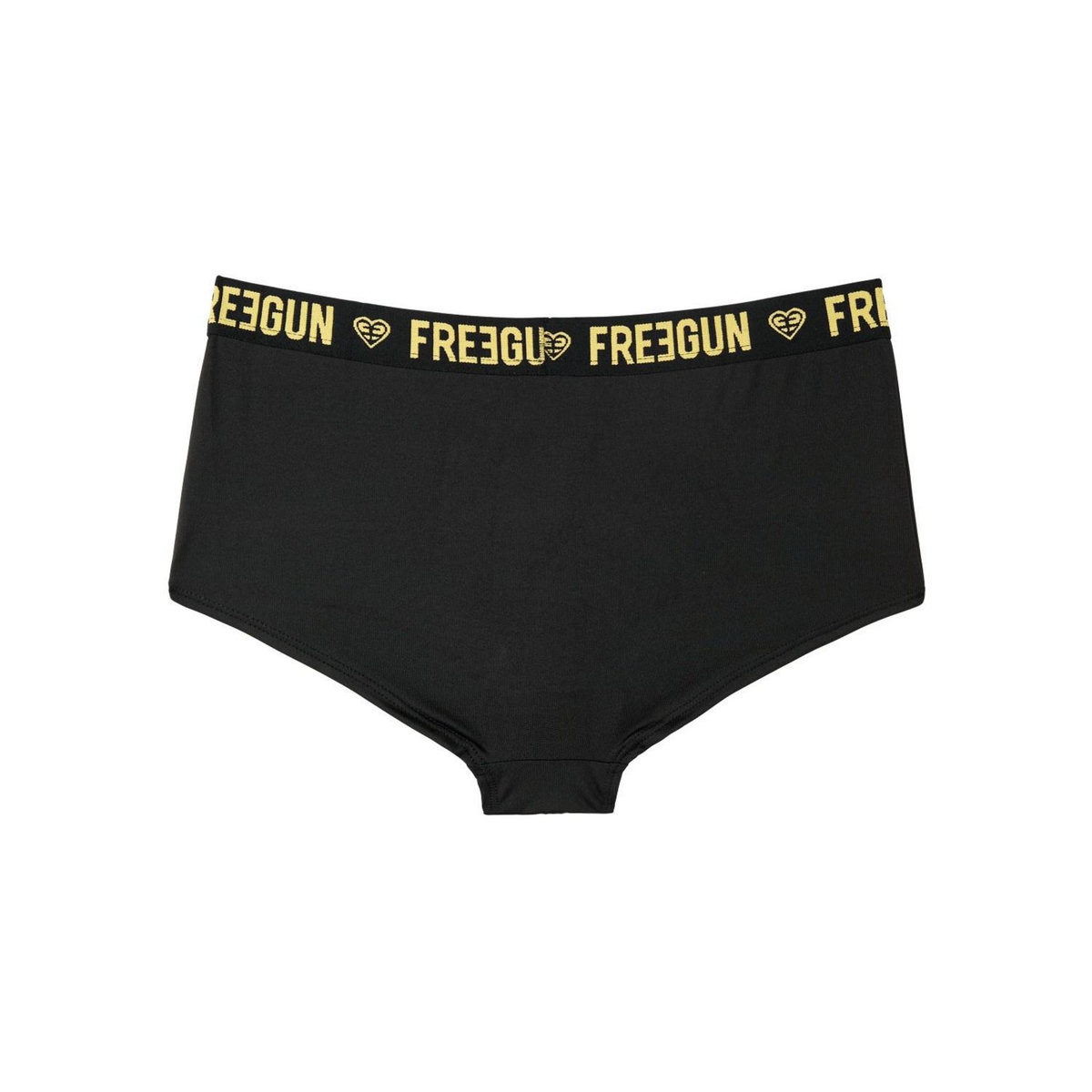 FREEGUN Lot de 2 shortys fille Romantic Cities Orange