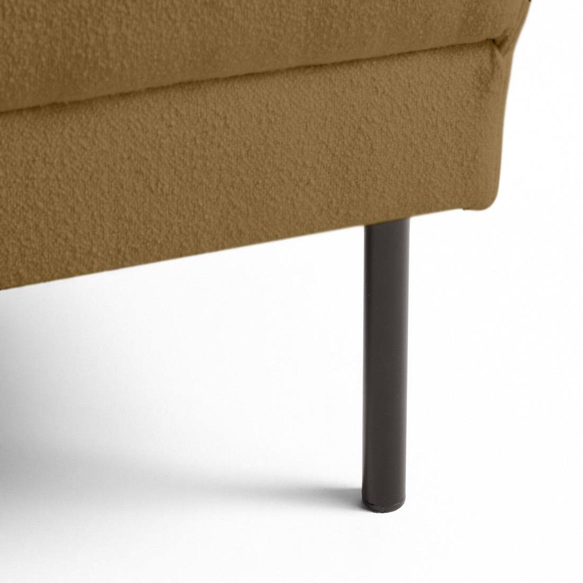 Voir la diapositive 4 : LISA DESIGN Charlie - pouf - pieds hauts - en tissu