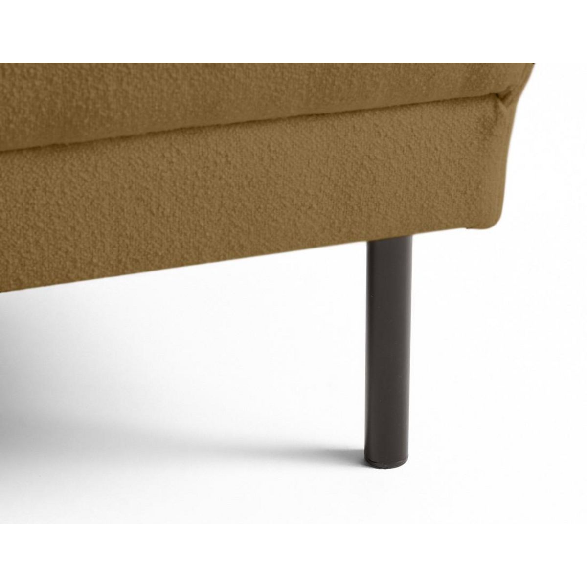 LISA DESIGN Charlie - pouf - pieds hauts - en tissu