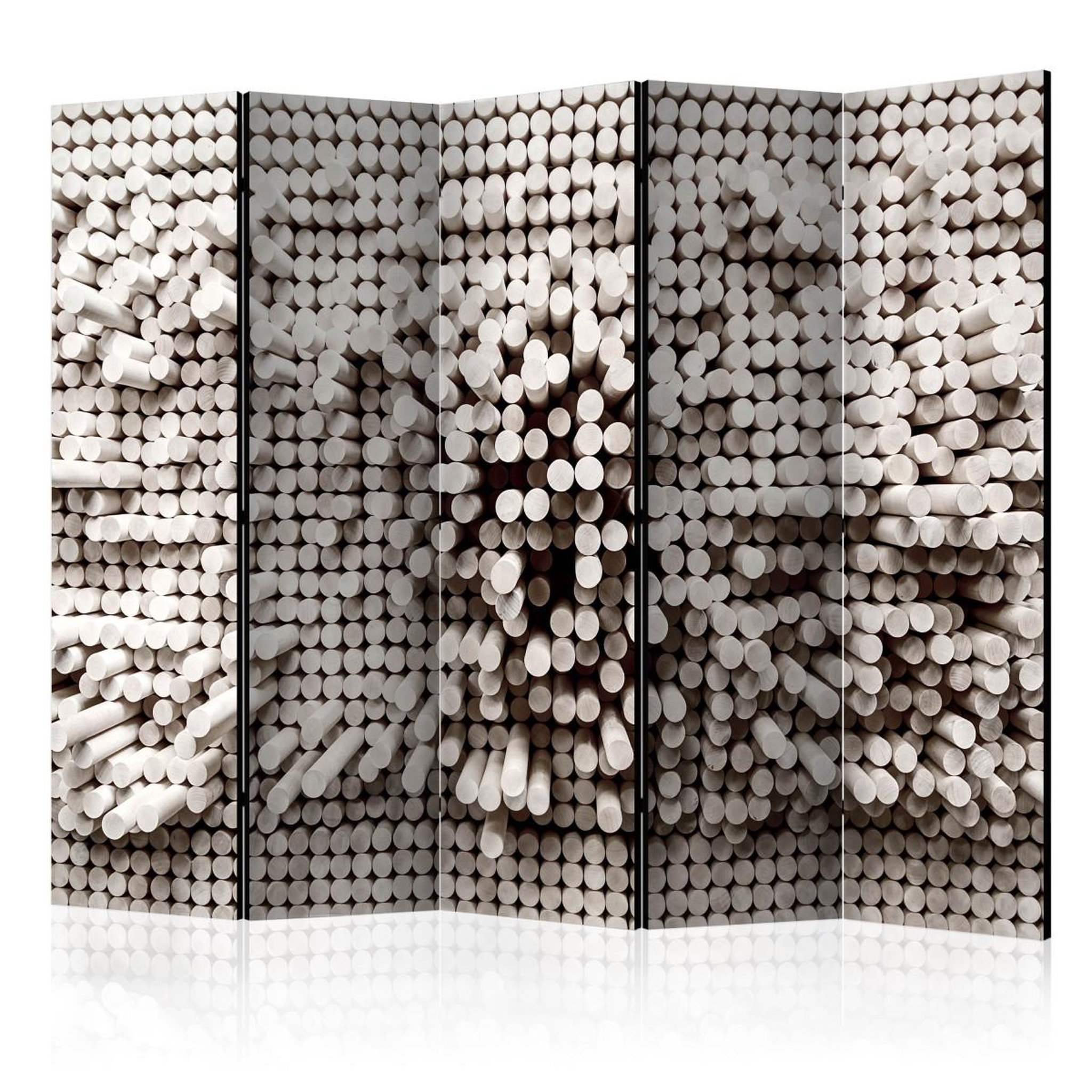 Paris Prix Paravent 5 volets  white fortress  172x225cm