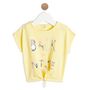 Voir la diapositive 1 : INEXTENSO T-shirt manches courtes noué bébé fille
