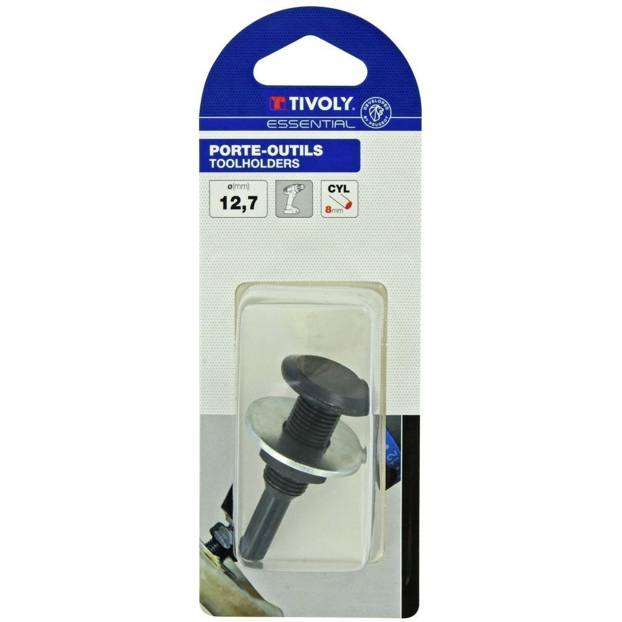 TIVOLY Porte-outils, Diam. 8 mm TIVOLY