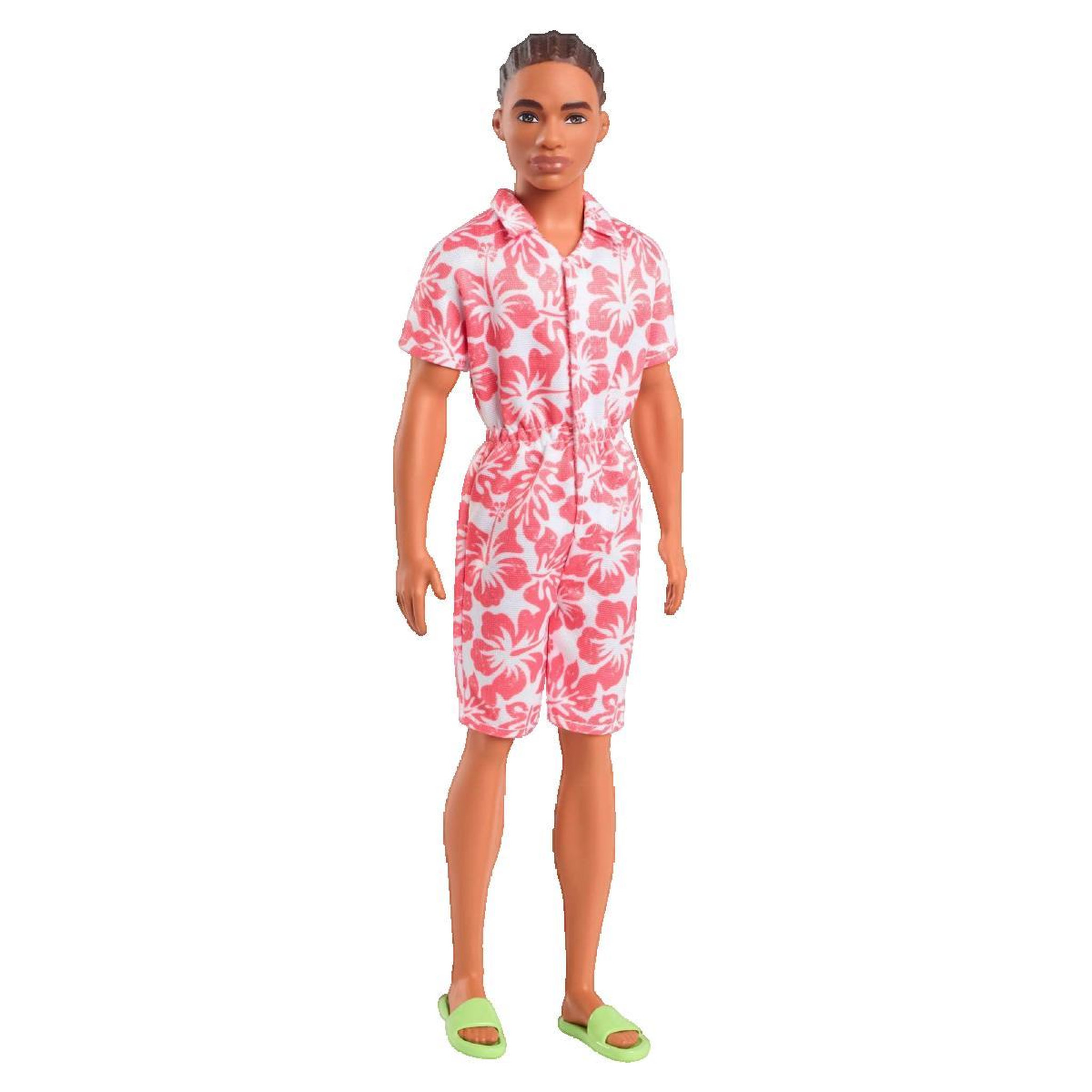 BARBIE Poupée Ken Barbie Fashionistas combishort hawaïen