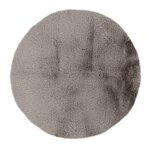 Paris Prix Tapis de Bain Antidérapant  Rabbit  100cm Gris Clair