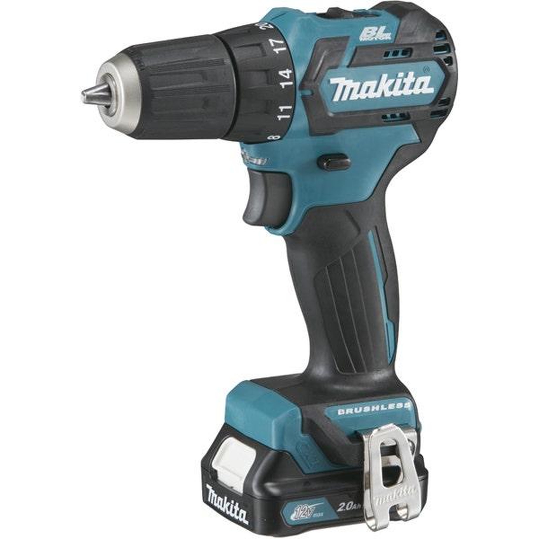 MAKITA Perceuse visseuse 12v cxt li-ion 2 ah ø 10 mm