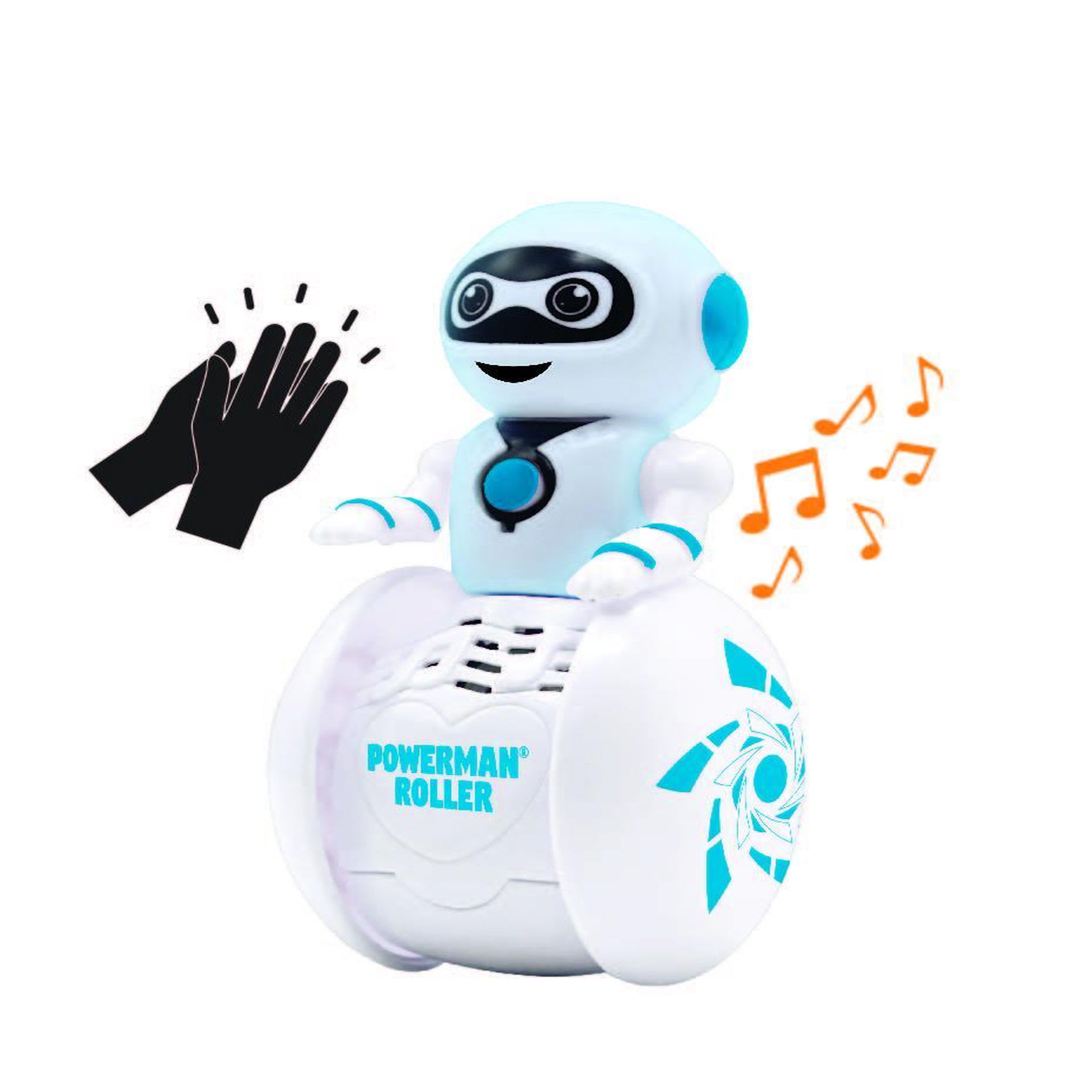 Voir la diapositive 2 : Lexibook POWERMAN® Roller - Mini Robot Culbuto