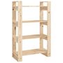 Voir la diapositive 2 : VIDAXL Bibliotheque/Separateur de piece 80x35x125 cm Pin massif
