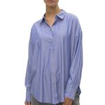 Vero Moda Chemise  Femme Vero  oda Nora. Coloris disponibles : Bleu