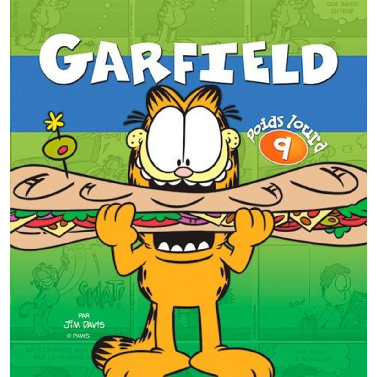 GARFIELD, POIDS LOURD TOME 9 , Davis Jim