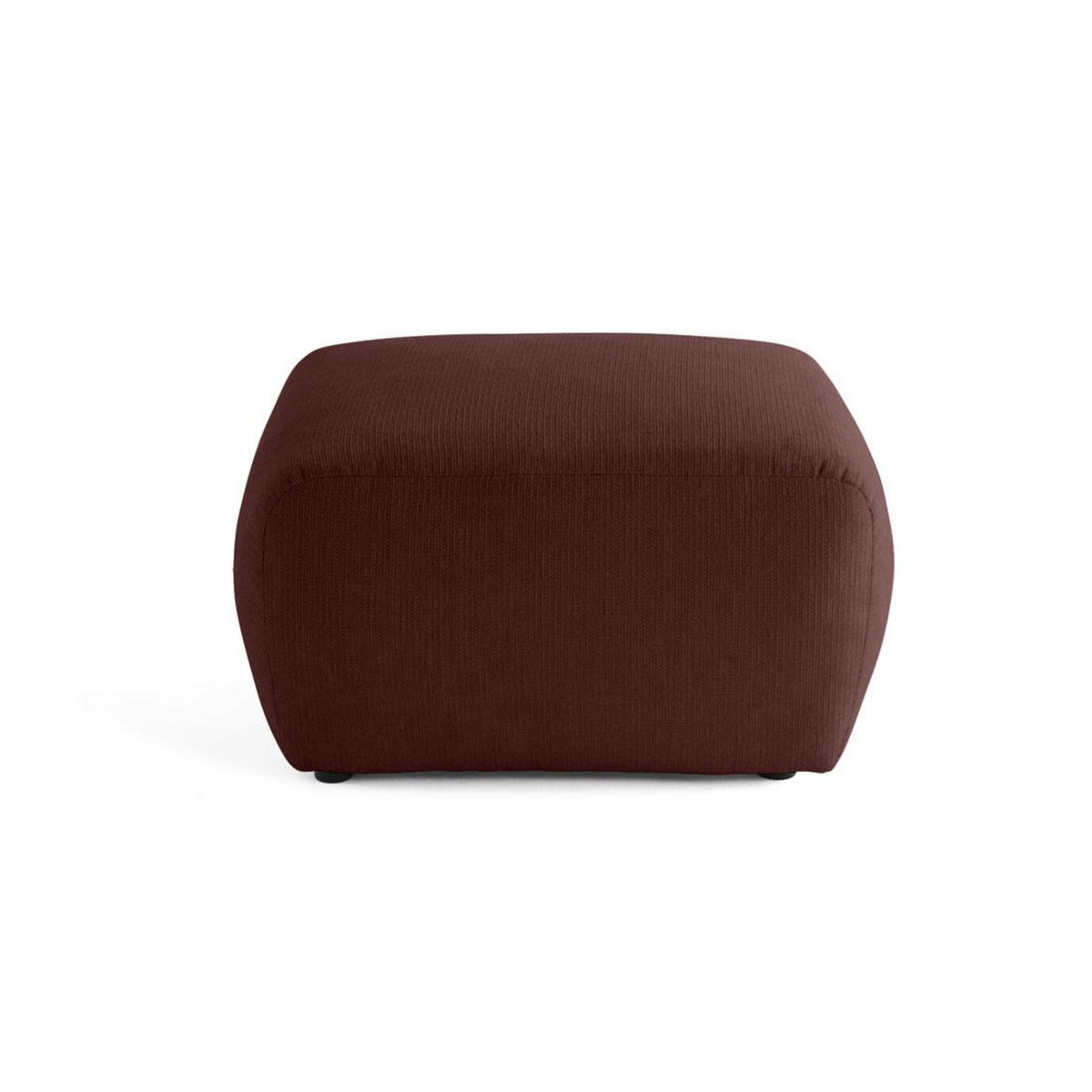 LISA DESIGN Sorrente - pouf - en tissu texturé