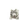 Voir la diapositive 2 : Hansa Hansa peluche Geante Tigre Blanc Couche 150 cm L