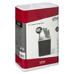 Bloc rangements couteaux 2 en 1 NEO ROUGE