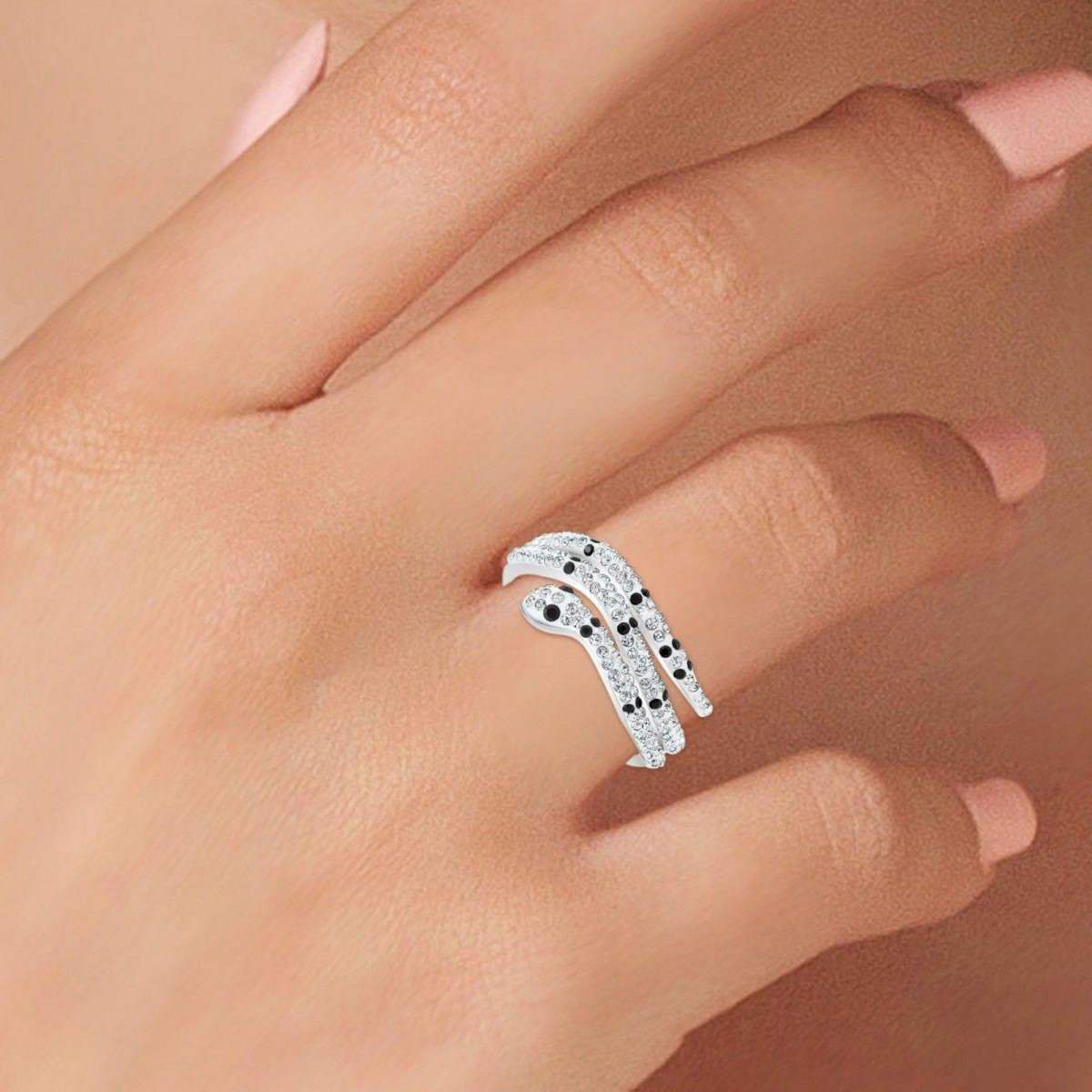 SC CRYSTAL Bague serpent taille 54 par SC Crystal