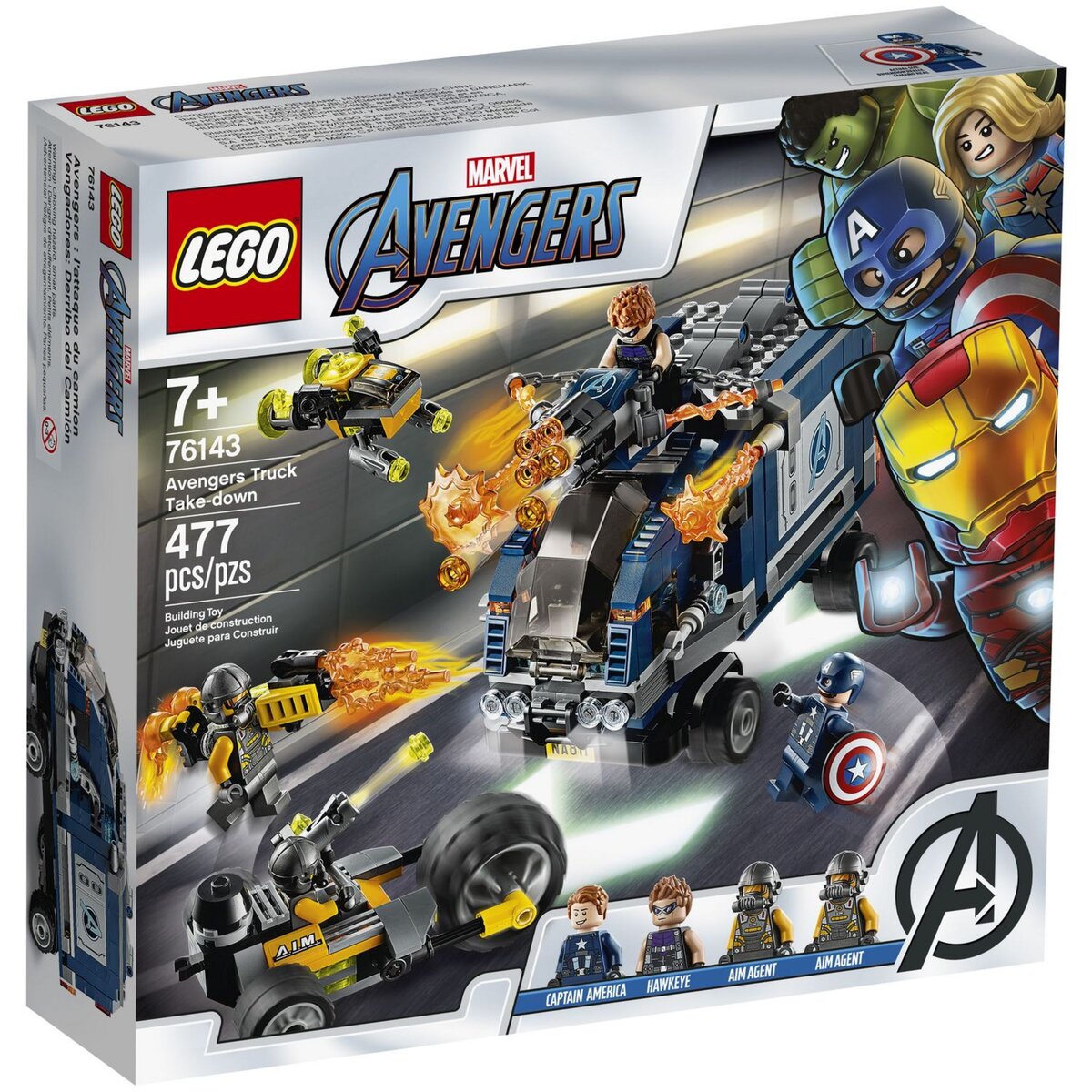LEGO Super Héros Marvel 76143 - TBD L'attaque du camion des Avengers