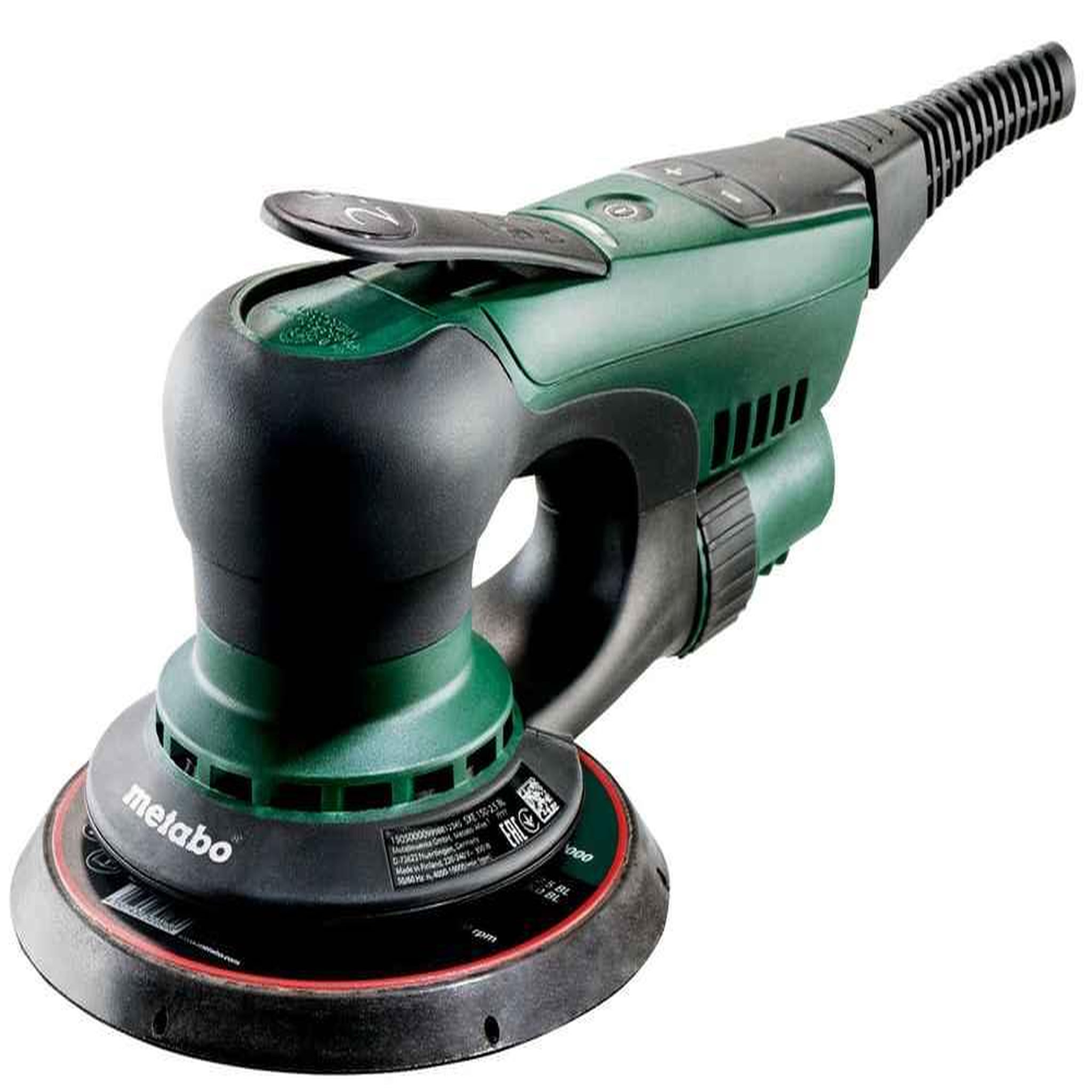 METABO SAS Ponceuse excentrique SXE 150-2.5 BL - 350W - Plateau Ø 150 mm - Oscillation 2,5 mm - Coffret Metabox