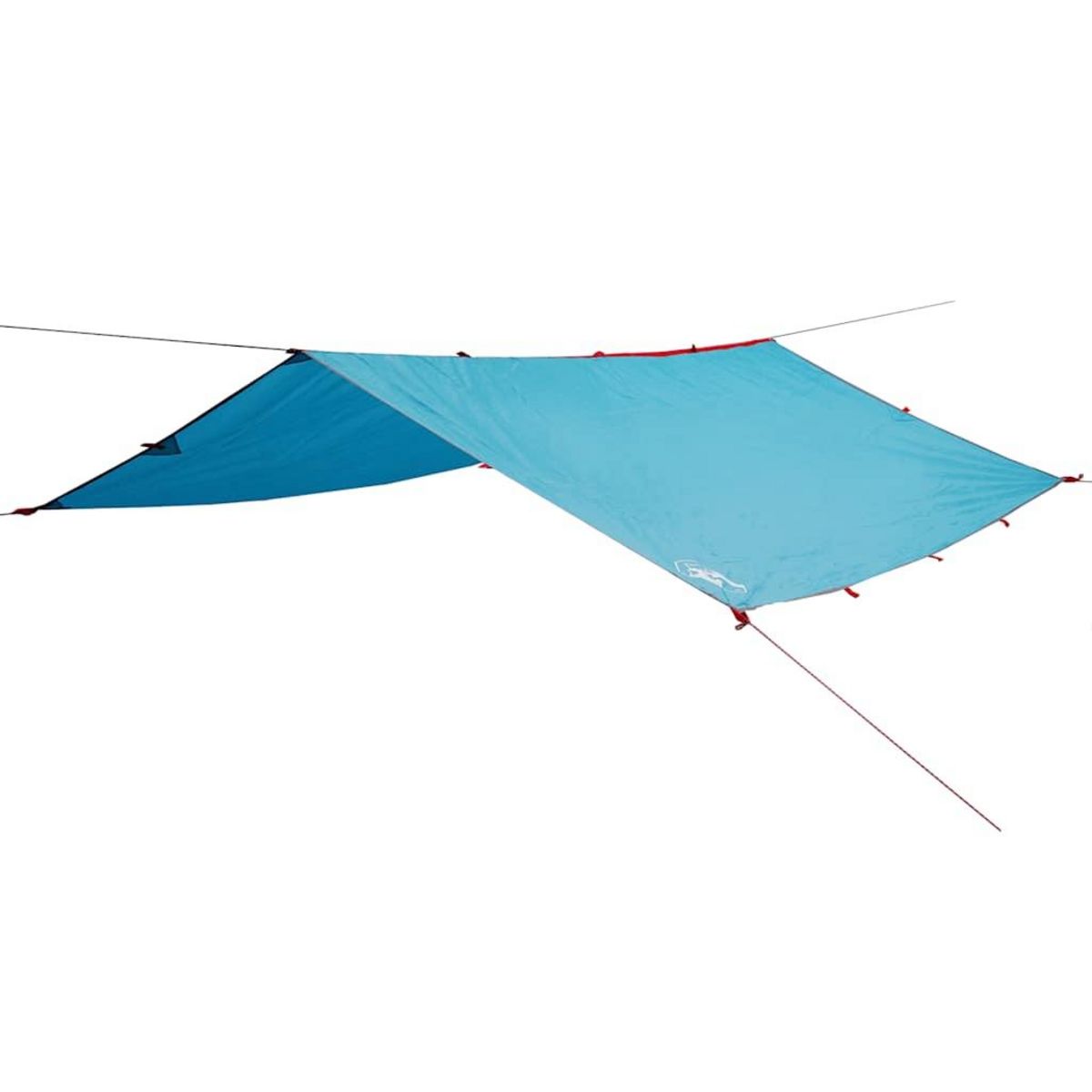 VIDAXL Bache de camping bleu 500x294 cm impermeable