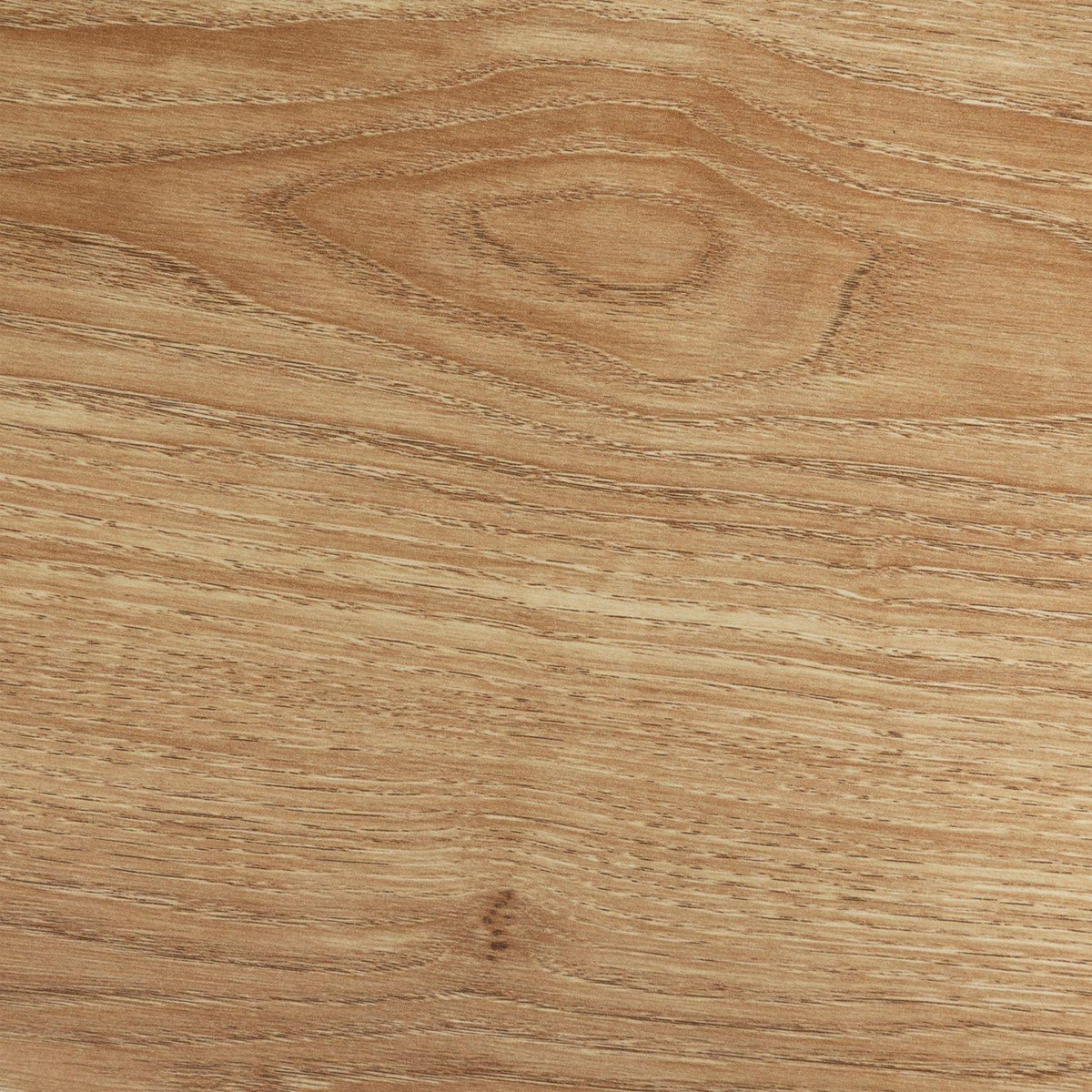 ATMOSPHERA Table à manger effet bois et métal pour 6 personnes ALDEA - Beige