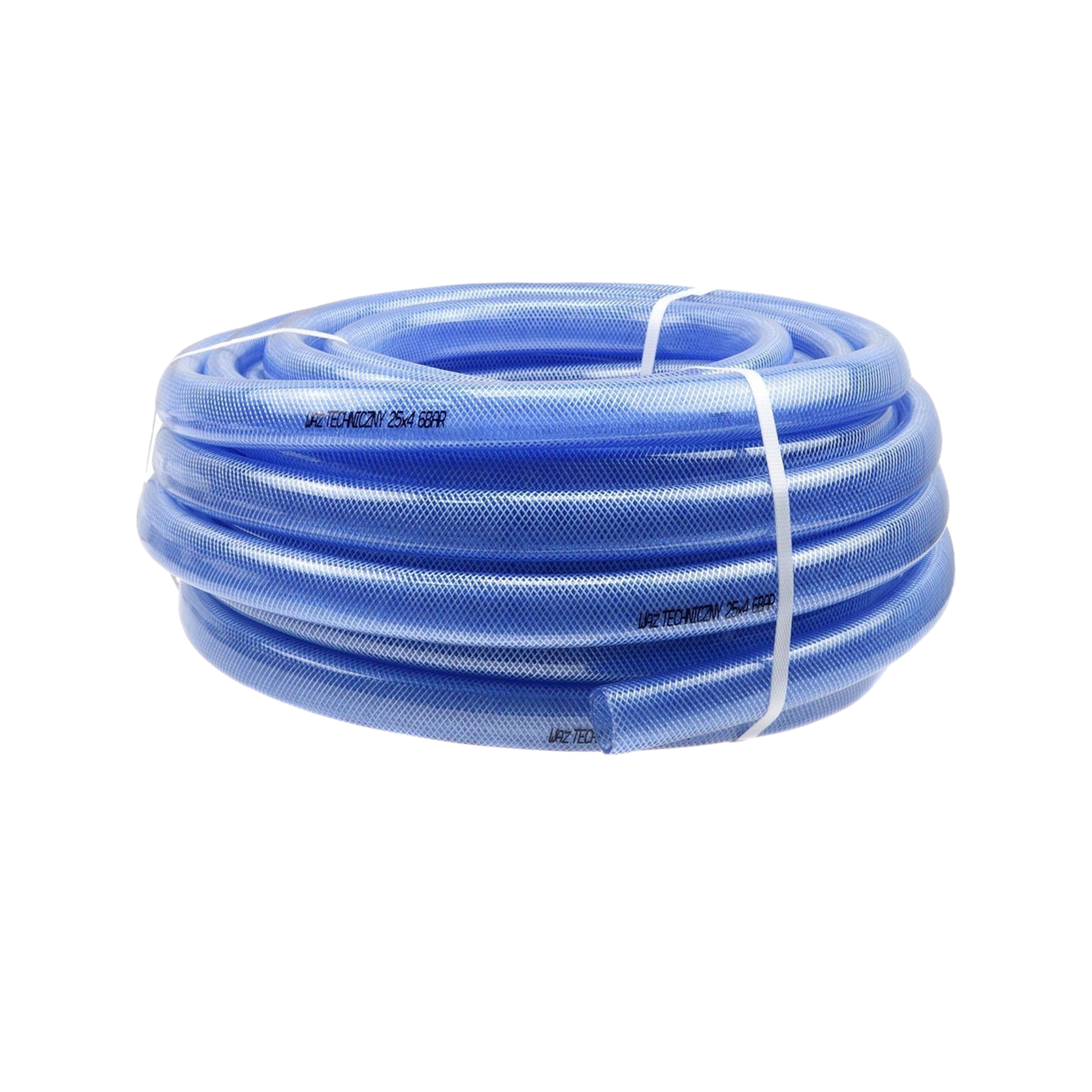 Geko Tuyau d'arrosage Geko 25x4mm transparent 25m