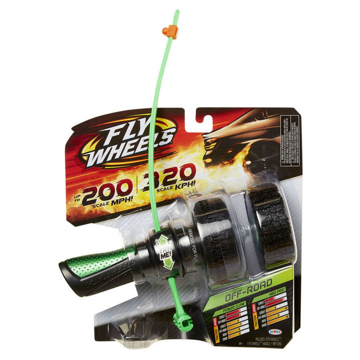 JAKKS PACIFIC Fly Wheels roues ultra-rapides et lanceur