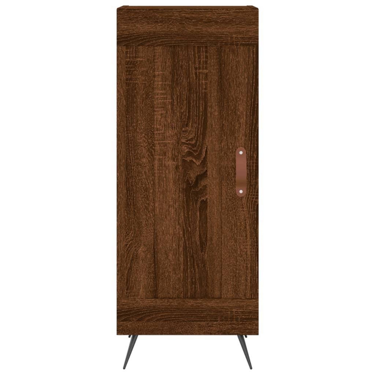 VIDAXL Buffet Chene marron 34,5x34x90 cm Bois d'ingenierie