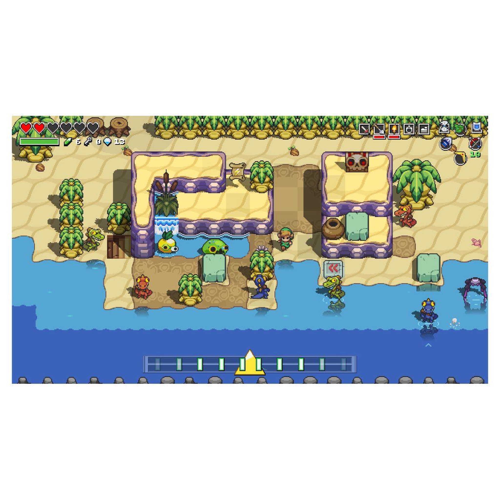 Voir la diapositive 6 : Cadence of Hyrule Crypt of the Necrodancer Featuring The Legend of Zelda Nintendo Switch